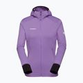 Moteriškas žygio džemperis Mammut Taiss Light ML Hooded lavandin black 5