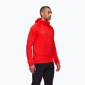Vyriška striukė nuo vėjo Mammut Massone ML Hooded mammut red 3