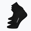 Kojinės Mammut Everyday Quarter 3 pairs black/black/black