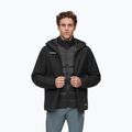 Vyriška 3 in‑1 striukė Mammut Treeline 3 in 1 HS Hooded Jacket Men black/black