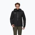 Vyriška lietaus striukė Mammut Linard HS Thermo Hooded Jacket Men black