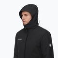 Vyriška lietaus striukė Mammut Linard HS Thermo Hooded Jacket Men black 4