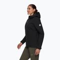 Moteriškas lietaus paltas Mammut Linard HS Thermo Hooded Jacket Women black 3