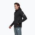 Vyriška softshell striukė Mammut Ultimate VIII Softshell Hooded black 3