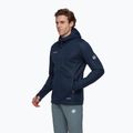 Vyriška softshell striukė Mammut Ultimate VIII Softshell Hooded navy 3