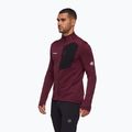 Vyriškas džemperis Mammut Taiss Light ML wine/black 3