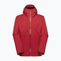 Vyriška vėjui atspari striukė Mammut Ducan HS Hooded dark mammut red 8