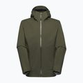 Vyriška vėjui atspari striukė Mammut Ducan HS Hooded dark mesh 8