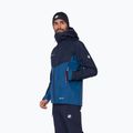 Vyriškas lietpaltis Mammut Crater IV HS Hooded sweatshirt/marine 4
