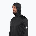 Vyriškas žygio džemperis Mammut Crag ML Hooded black 5