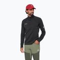 Vyriškas džemperis Mammut Taiss ML Half Zip Pull black