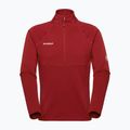 Vyriškas džemperis Mammut Taiss ML Half Zip Pull dark mammut red 5