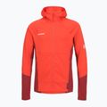 Vyriškas džemperis Mammut Taiss ML Hooded mammut red/dark mammut