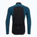 Vyriški dviračių marškinėliai ilgomis rankovėmis ASSOS Equipe R S11 Spring Fall petrol blue 2
