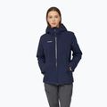 Moteriškas lietaus paltas Mammut Linard HS Thermo Hooded Jacket Women marine