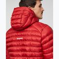 Vyriška pašiltinta striukė Mammut Albula IN Hooded Jacket Men dark mammut red 7