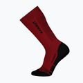 Kojinės Mammut Mountaineering Merino High Socks dark mammut red/black