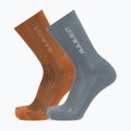 Kojinės Mammut Multisport Crew Socks 2 pack autumn larice/strata