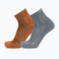 Kojinės Mammut Multisport Quarter Socks 2 pack autumn larice/strata