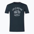 Vyriški marškinėliai super.natural Better Bike Tee blueberry/vapor grey 3