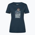 Moteriški marškinėliai super.natural Preikestolen Cliffs Tee blueberry/feather grey/copper 3