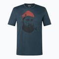 Vyriški marškinėliai super.natural Sailor Tee blueberry/jet black/high risk red 3