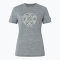 Moteriški marškinėliai super.natural Ornament Tee cashmere grey melange/leaf melange/white stone 4