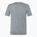 Vyriški marškinėliai super.natural Sailor Tee cashmere grey mel/jet black /high risk red 5