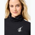 Moteriškas megztinis super.natural Bunny Roll Neck jet black/f.white/various/eucalyptus gl 3