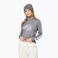 Moteriškas megztinis Super.Natural Freeride Roll Neck cashmere grey melange / f. white / f. white