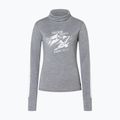 Moteriškas megztinis Super.Natural Freeride Roll Neck cashmere grey melange / f. white / f. white 4