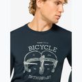 Vyriški ilgomis rankovėmis marškinėliai super.natural Bike Enthusiast blueberry/various 3
