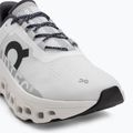 Vaikiški bėgimo batai On Running Cloudmonster allwhite 7
