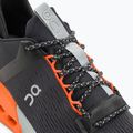 Vyriški bėgimo bateliai On Cloudnova Flux black/flame 10