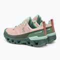Moteriški trekingo batai On Cloudwander Waterproof pink-green 7398278 3