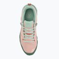 Moteriški trekingo batai On Cloudwander Waterproof pink-green 7398278 6