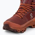 Moteriški žygio batai On Cloudrock 2 Waterproof beet/auburn 7