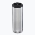 Terminis puodelis Klean Kanteen TKWide Cafe Cap 473 ml brushed stainless