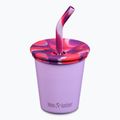 Puodelis Klean Kanteen Kid's Steel Straw Lid 296 ml crocus petal