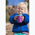 Puodelis Klean Kanteen Kid's Steel Straw Lid 296 ml sparkling grape 4
