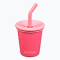 Puodelis Klean Kanteen Kid's Steel Straw Lid 296 ml rouge red