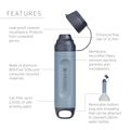 Vandens filtras LifeStraw Peak Solo pink limonade 3