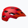 Vaikiškas dviračio šalmas Bell Sidetrack Integrated MIPS Jr matte red/orange 2