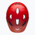 Vaikiškas dviračio šalmas Bell Sidetrack Integrated MIPS Jr matte red/orange 4