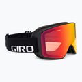 Slidinėjimo akiniai Giro Method black wordmark/ember/infrared 2