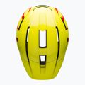 Vaikiškas dviračio šalmas Bell Sidetrack II Jr gloss hi-viz/red 4