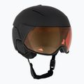 Moteriškas slidinėjimo šalmas Giro Aria Spherical matte black/vivid cooper