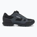 Dviračių batai MTB vyriški Giro Gauge Boa dark shadow/black 2