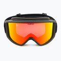 Slidinėjimo akiniai Giro Index 2.0 black wordmark/vivid ember 2