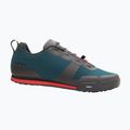 Vyriški platforminiai dviračių batai Giro Tracker Fastlace harbor blue/bright red